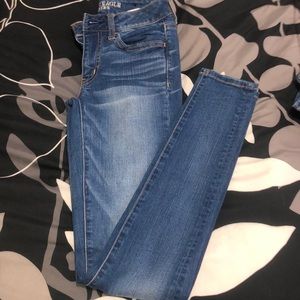 american eagle super stretch jeans